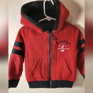 Boys Nautica Red / Navy Sweatshirt 2T